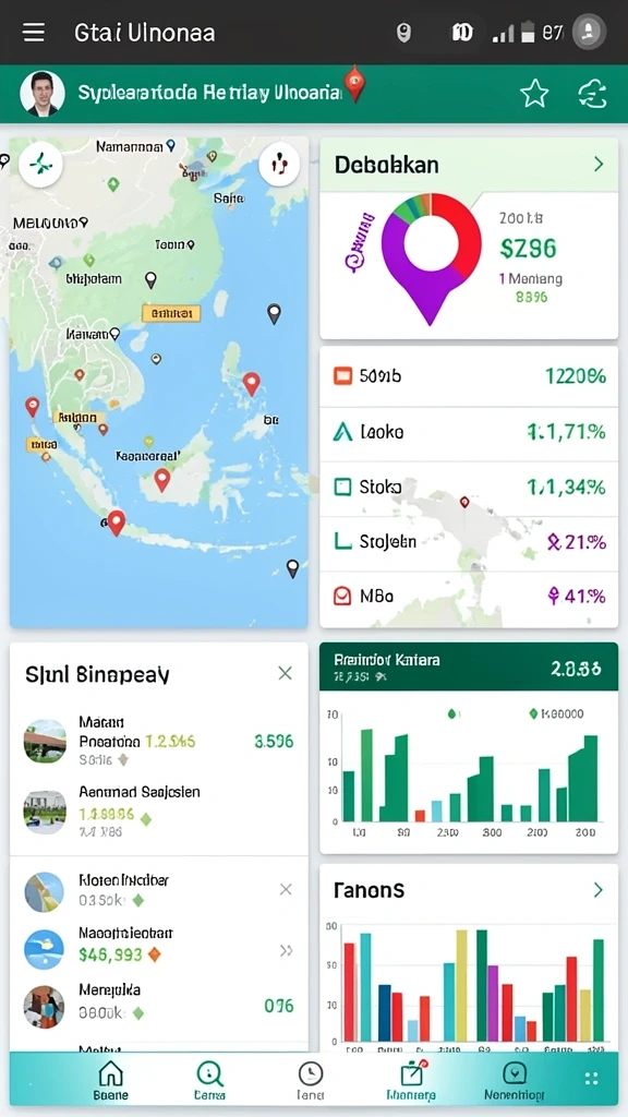 Tampilan antarmuka yang intuitif dan mudah dinavigasi.