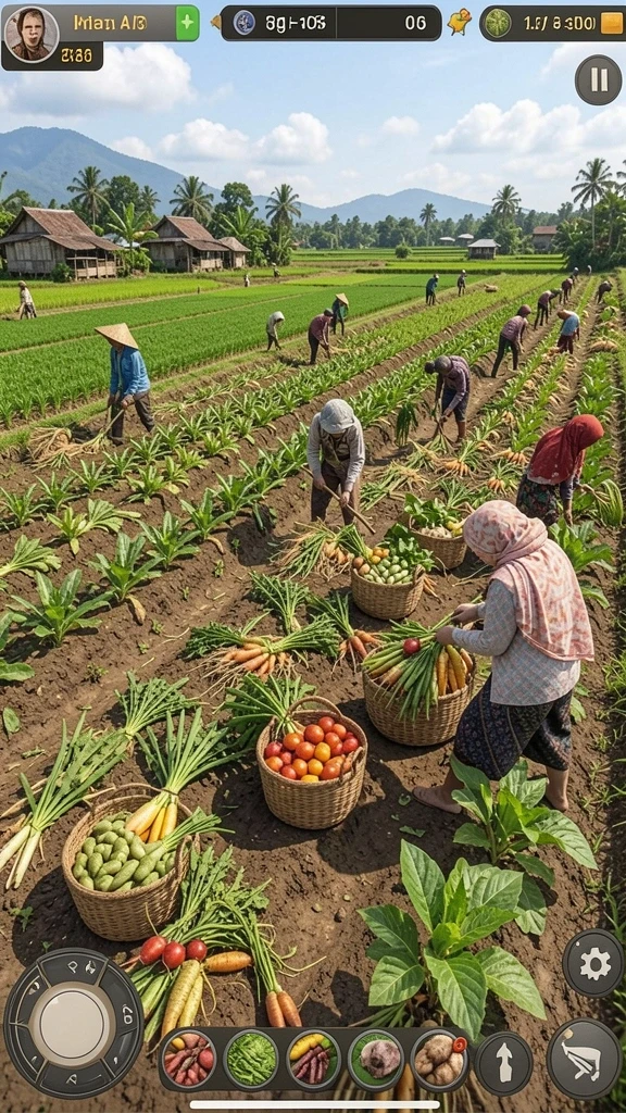 Karakter yang dapat dipilih dengan berbagai kemampuan unik.