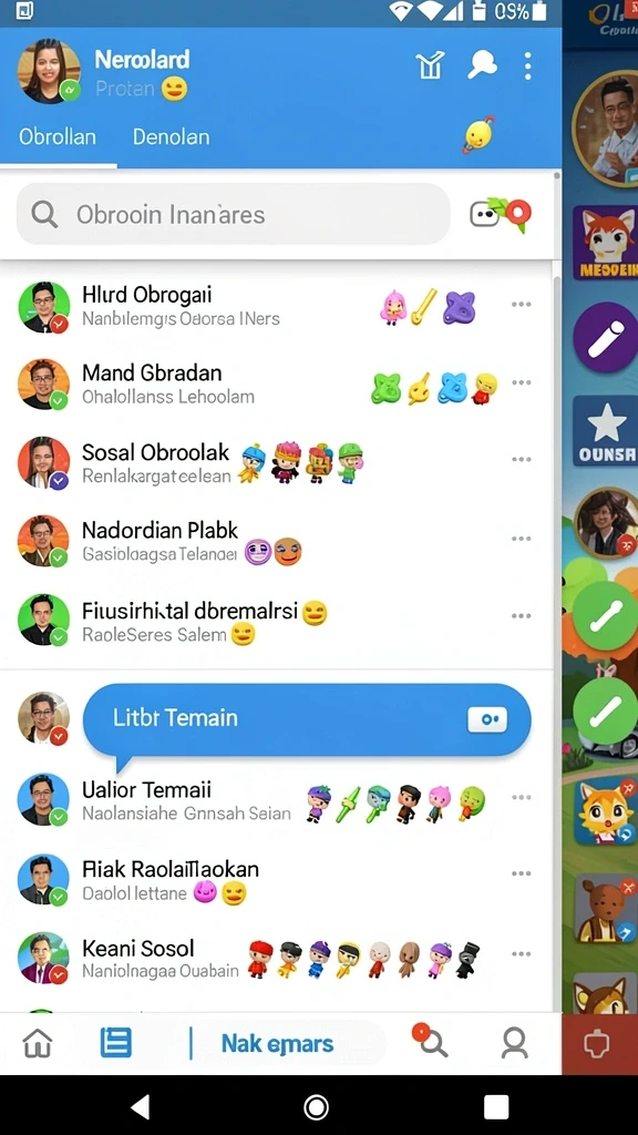 Grafik keren yang membuat permainan semakin seru.