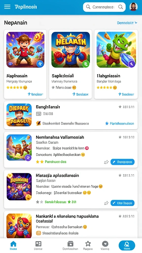Tangkapan layar menampilkan leaderboard dengan skor tertinggi pemain.