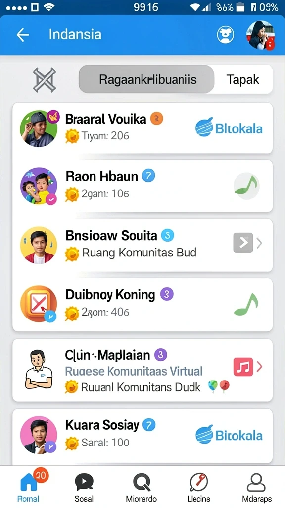 Tampilan antarmuka yang mudah dipahami.