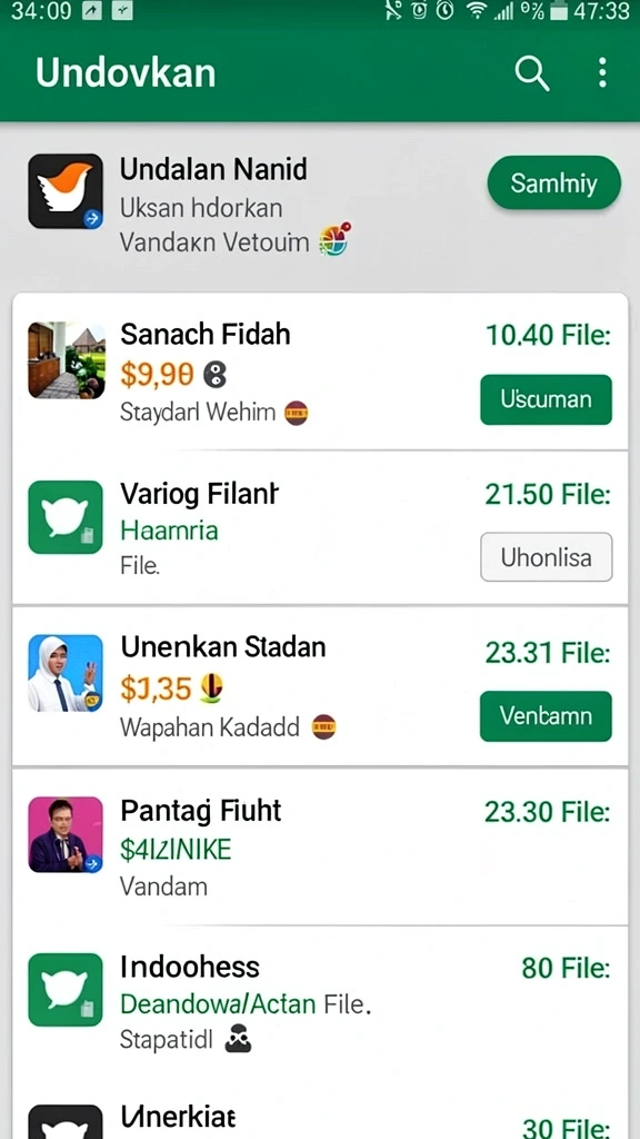 Karakter yang menarik dan unik.