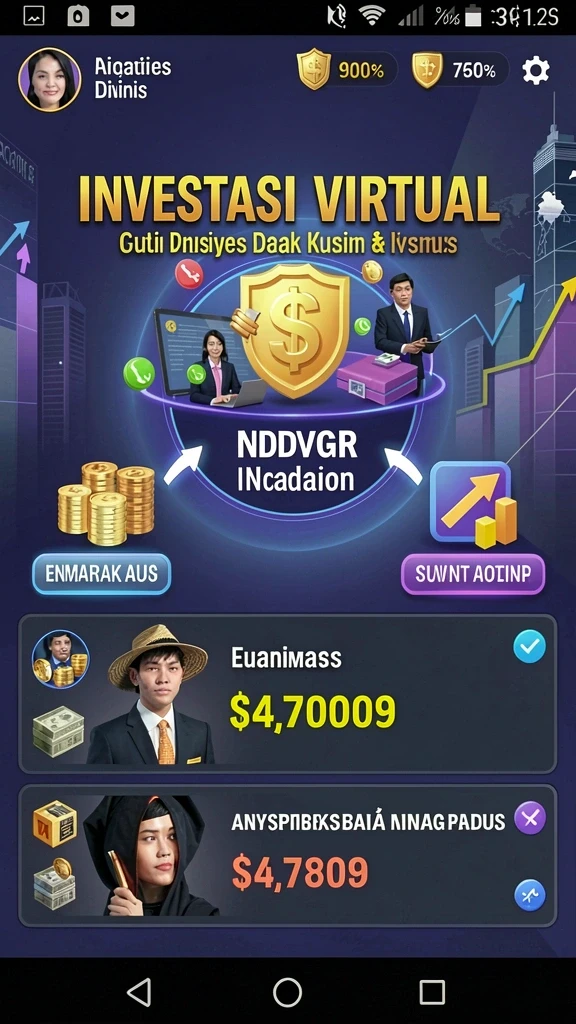 Tampilan awal yang menarik dan intuitif.