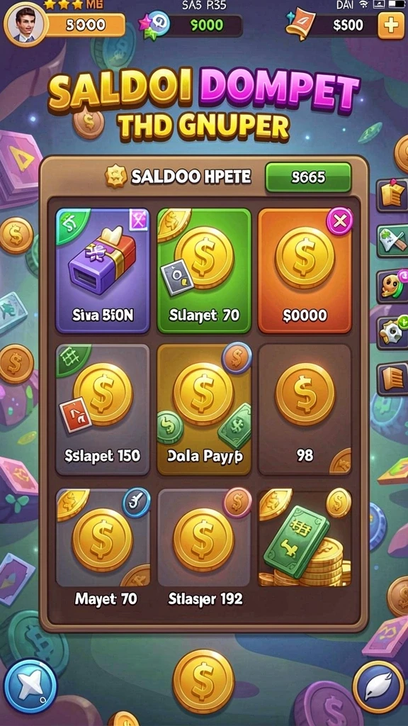 Fitur interaksi sosial yang seru di dalam game.