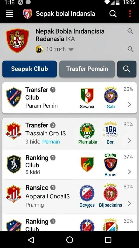 Tampilan antarmuka permainan yang menarik dan ramah pengguna.