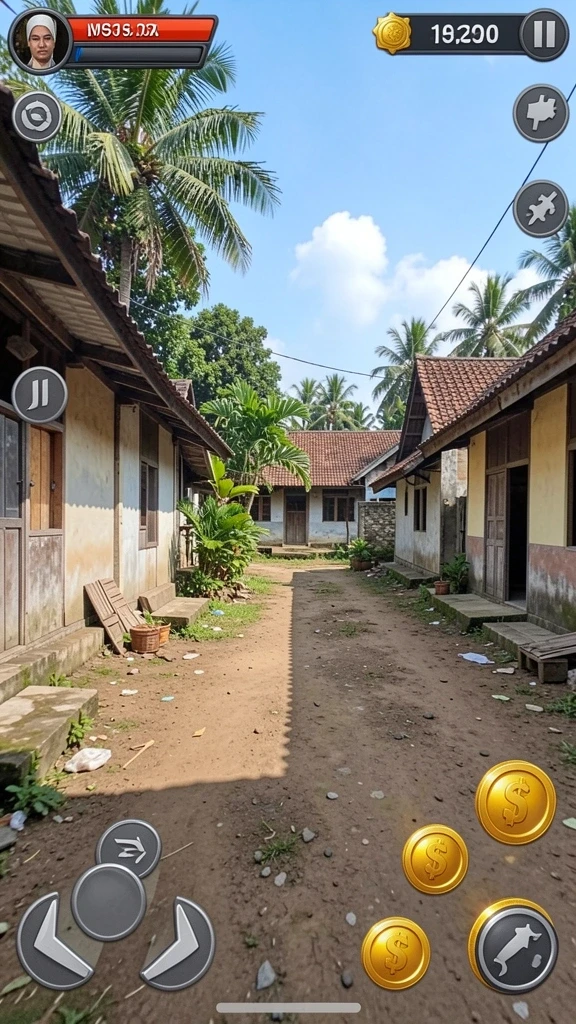 Karakter dengan desain unik dan menarik.