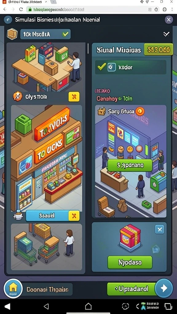 Screenshot menampilkan gameplay seru dalam FURLA77.