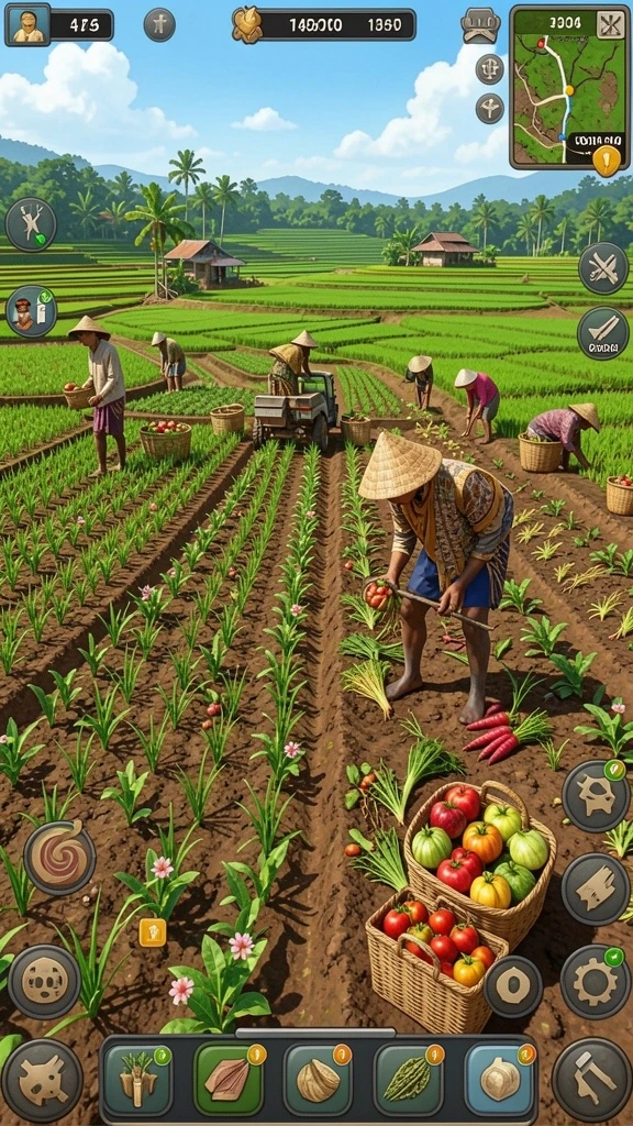 Screenshot menunjukkan mode multiplayer yang mendebarkan.