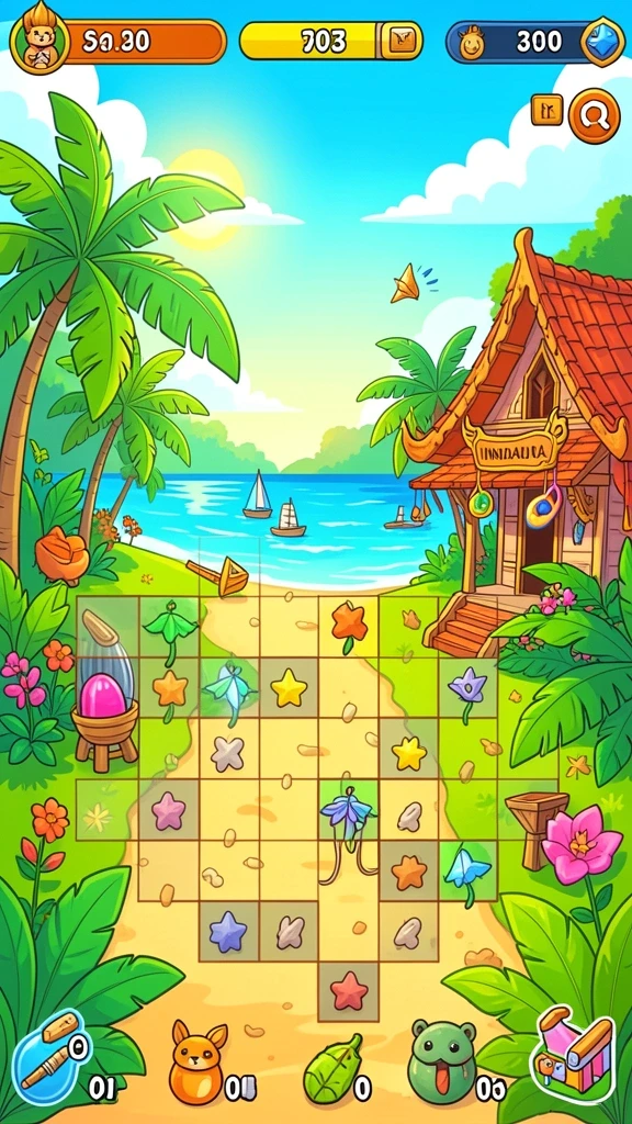 Screenshot memperlihatkan grafis menawan dari game ini.