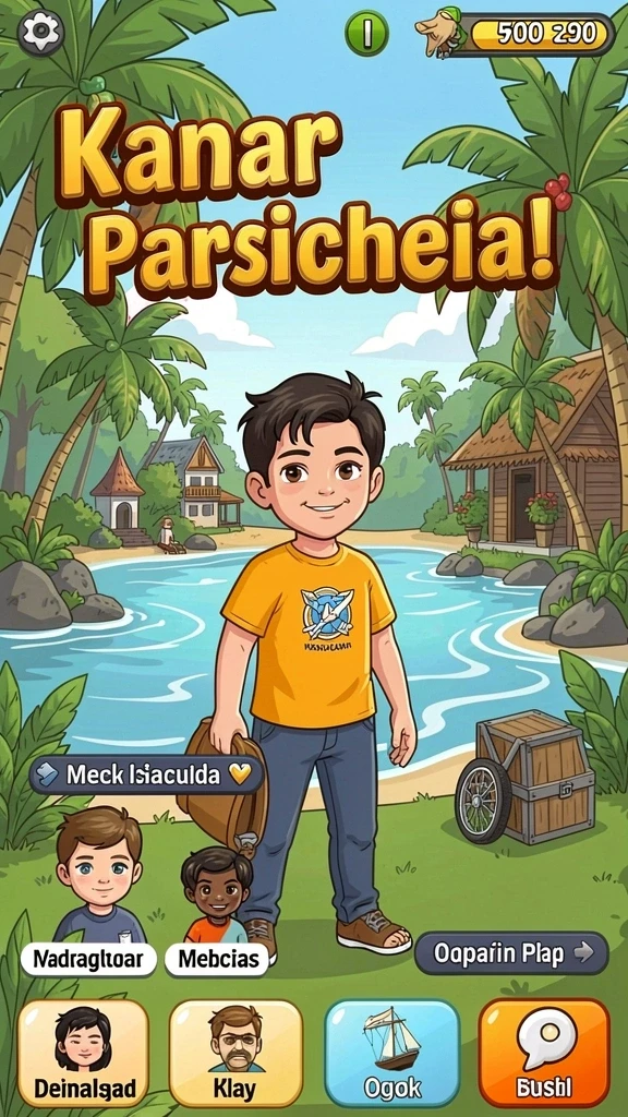 Tangkapan layar memperlihatkan level yang menantang dan indah.