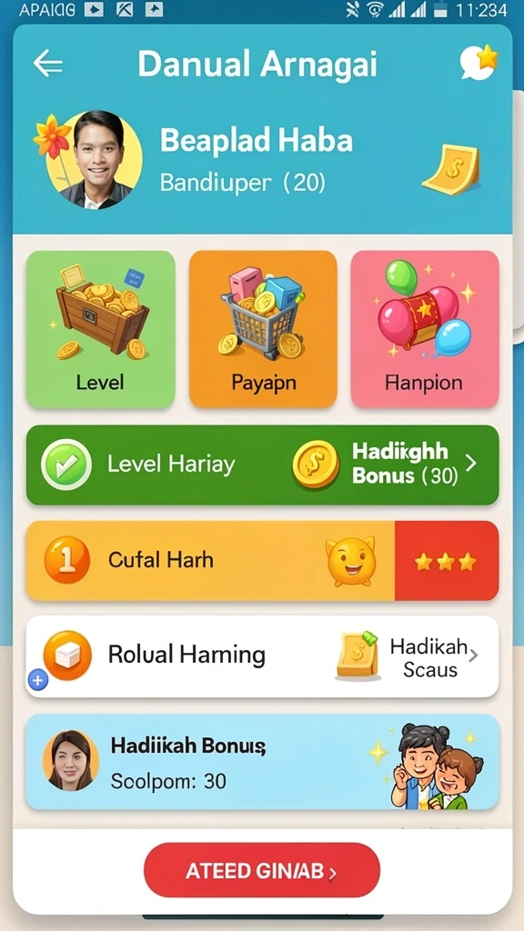 Mode multiplayer yang memungkinkan bermain dengan teman.