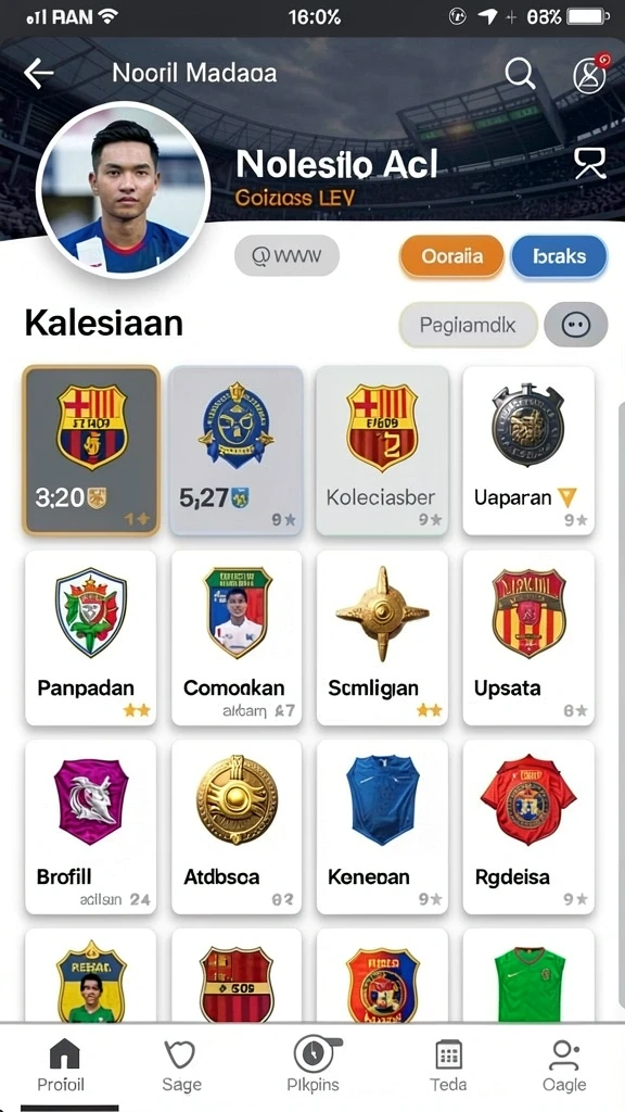 Tangkapan layar memperlihatkan event menantang yang dapat diikuti.
