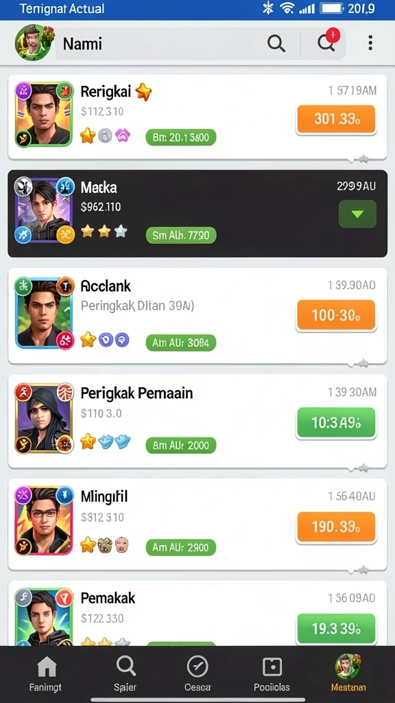 Grafis menawan saat bermain IDPKING.