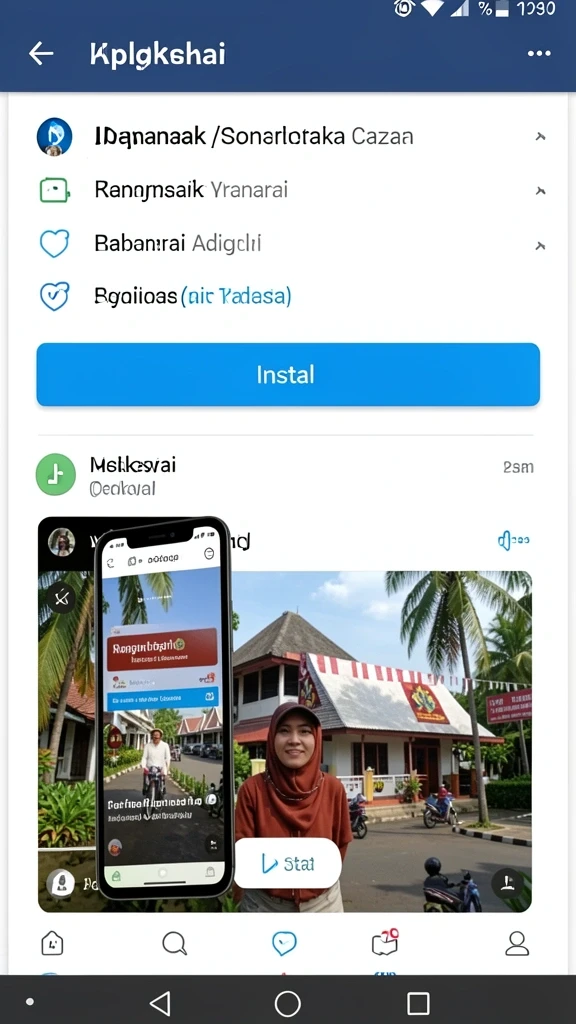 Tangkapan layar menunjukkan grafis yang menakjubkan dari IN22.