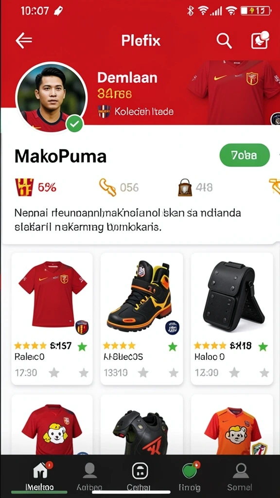 Karakter-karakter yang beragam dan penuh warna.