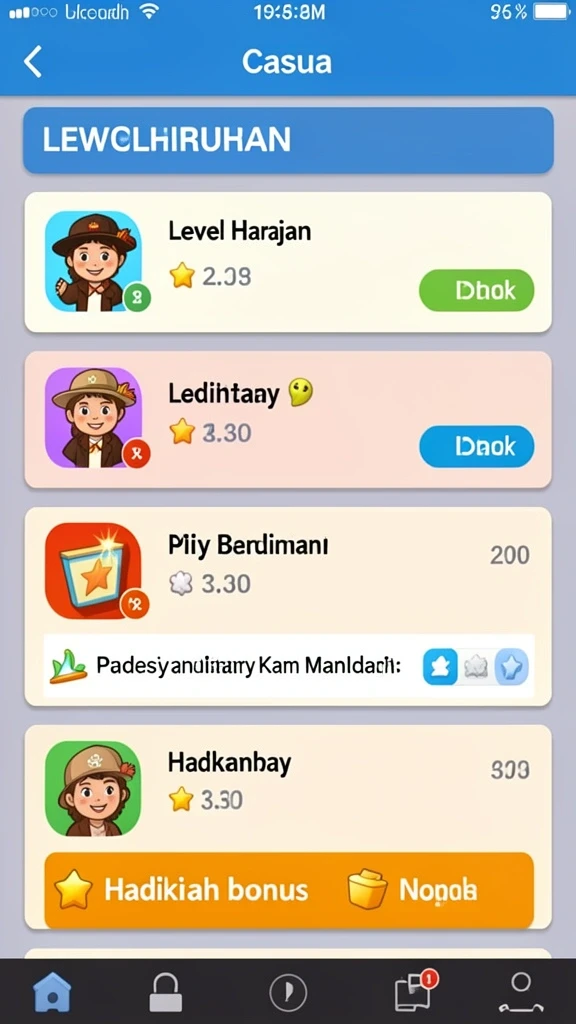 Tampilan antarmuka yang menarik dan mudah dinavigasi.