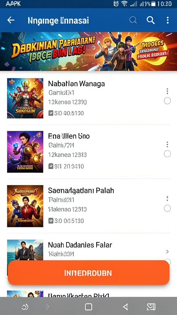 Tampilan antarmuka yang menarik dan mudah digunakan.