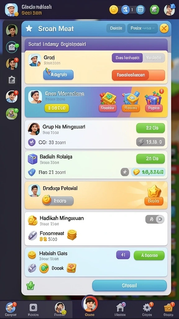 Level-level menantang yang membuat pemain terus berusaha.