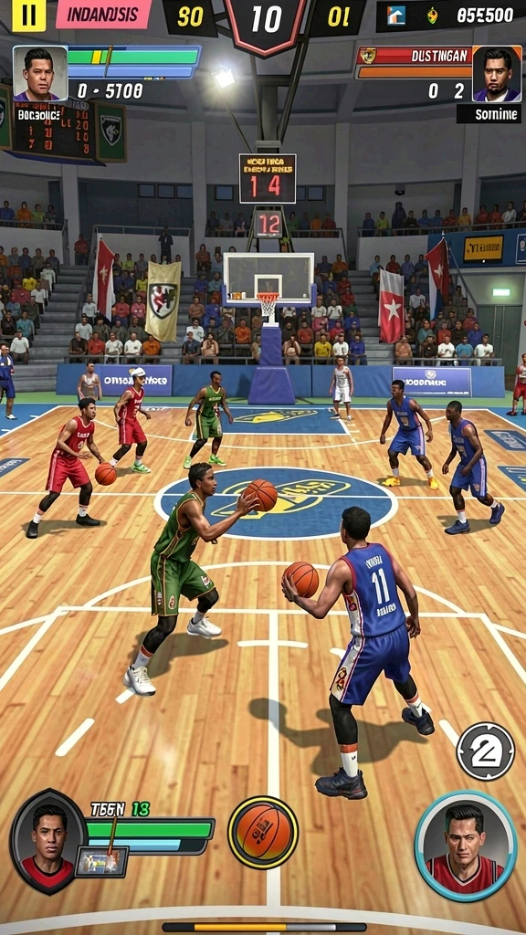 Momen seru saat berkompetisi dalam mode multiplayer.