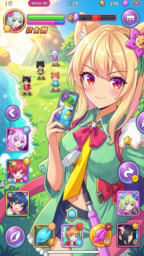 Tampilan awal menu yang menarik dan user-friendly.