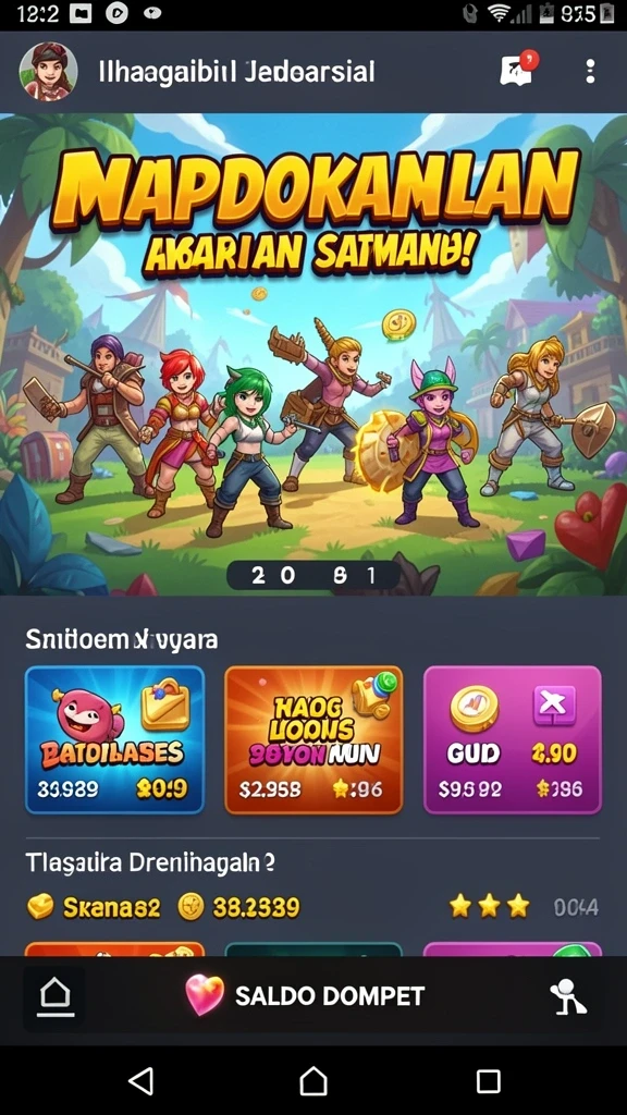 Grafis yang menarik dan penuh warna di LEBAH777.
