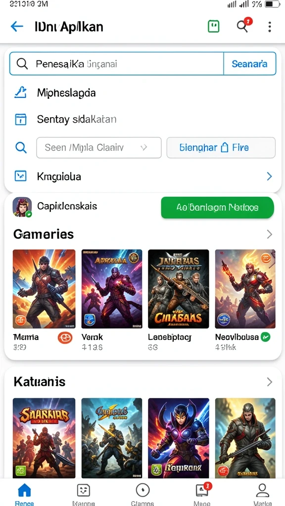 Screenshot level baru yang penuh tantangan dan rintangan.