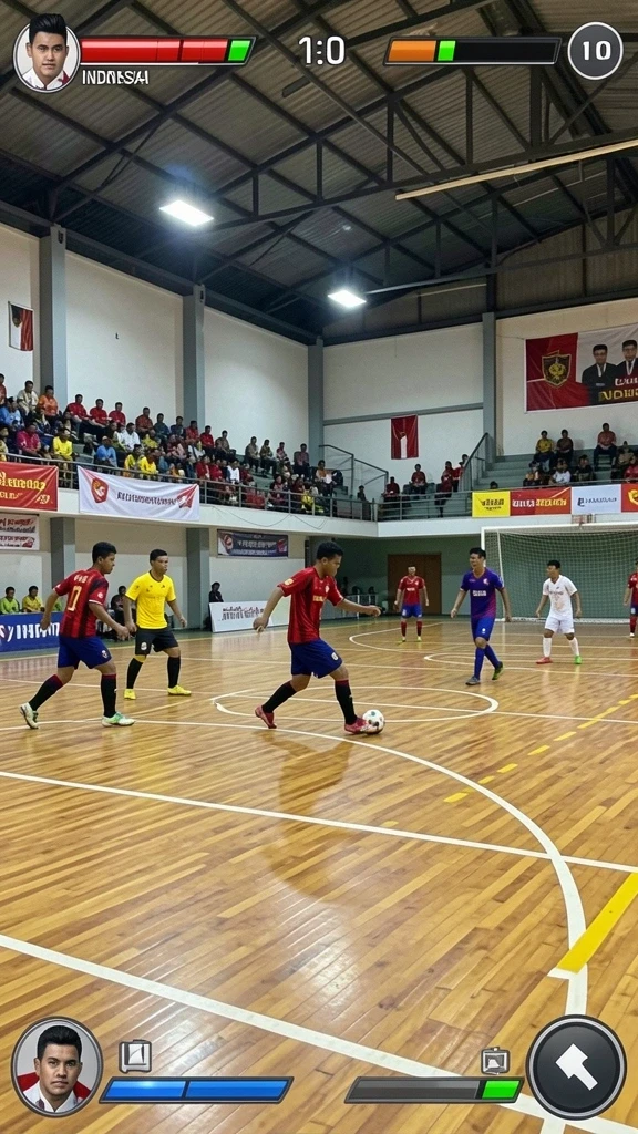 Berbagai mode permainan yang dapat dipilih sesuai keinginan.