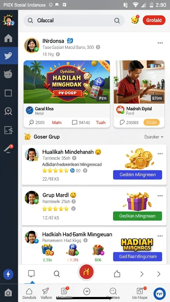 Fitur live chat untuk dukungan pelanggan.