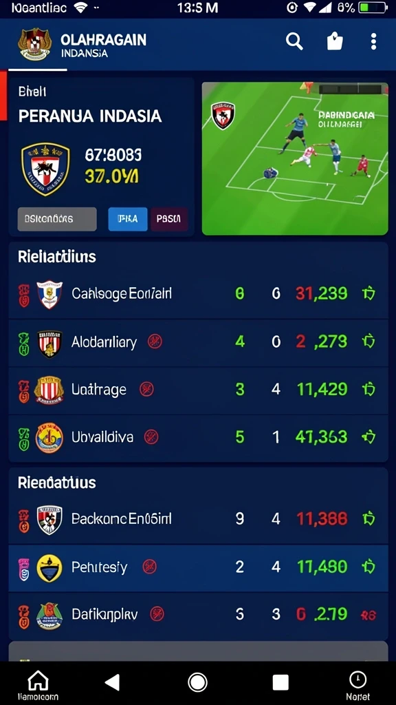 Screenshot ini menampilkan tampilan menara yang sedang dibangun.