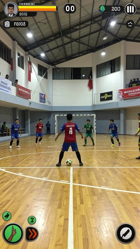 Ilustrasi karakter yang bisa dimainkan dalam game.