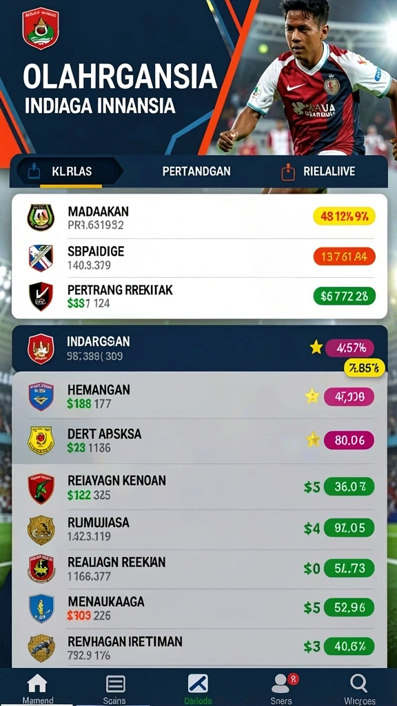 Berbagai pilihan permainan yang menghibur.
