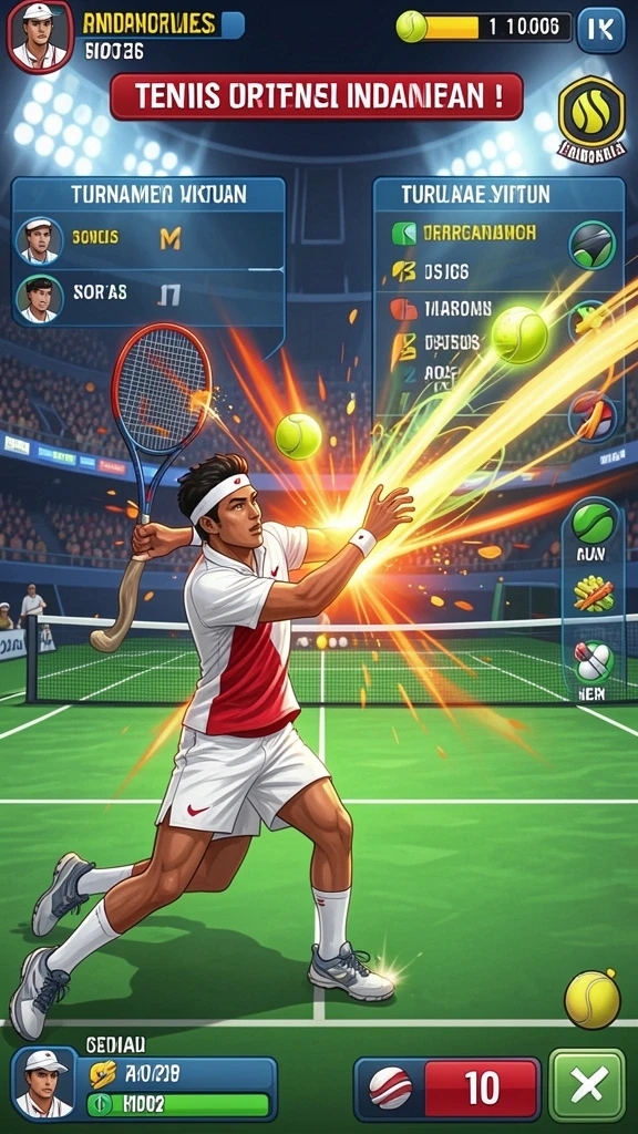 Tampilan permainan slot yang menarik dan berwarna.