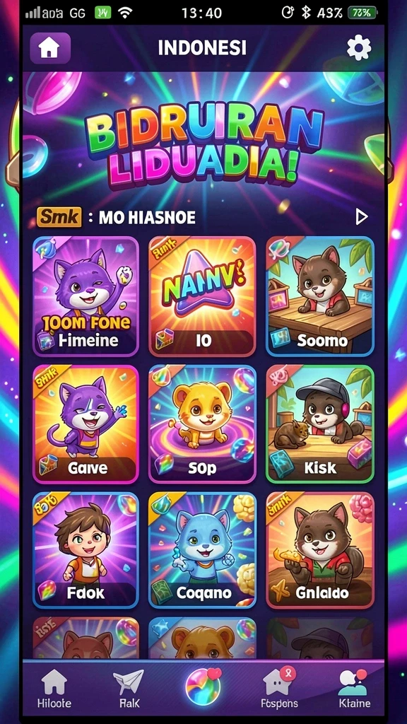 Menu kustomisasi lengkap untuk mobil Anda.