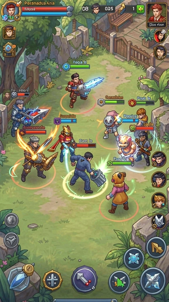 Fitur kustomisasi avatar yang menyenangkan.