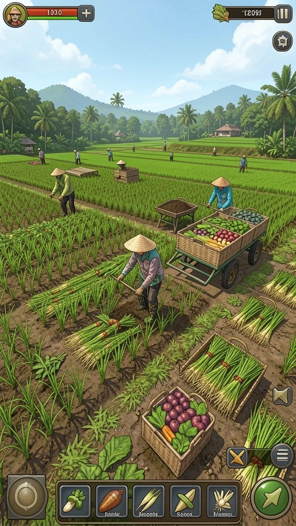 Tangkapan layar menampilkan grafis yang memukau dalam game.