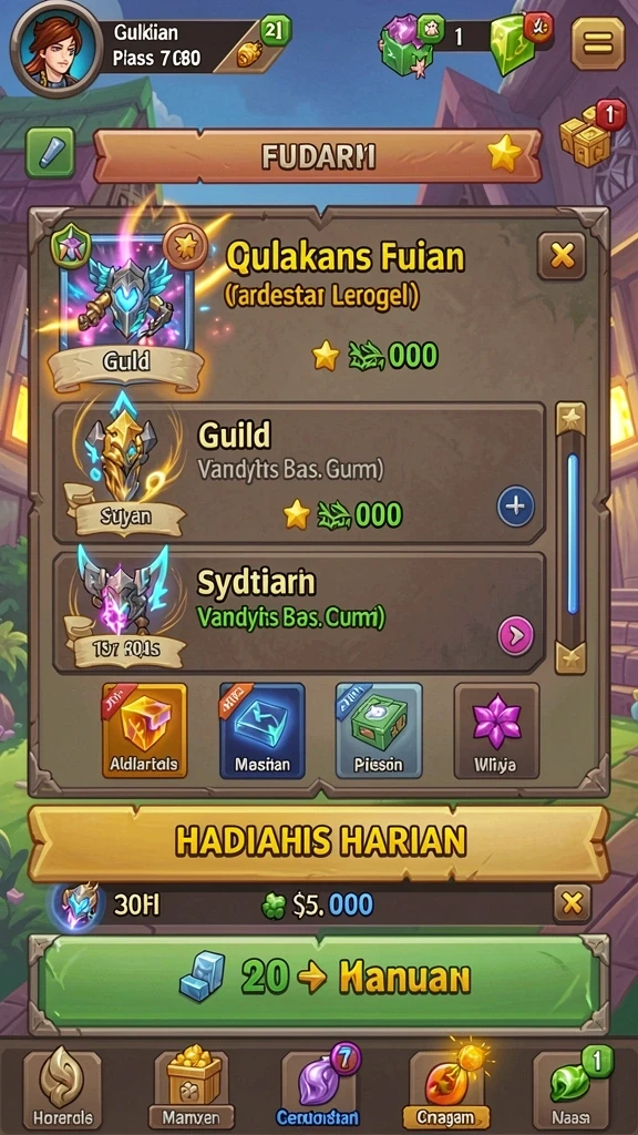 Fitur multiplayer yang seru dan interaktif.