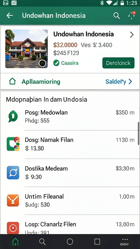 Beragam level dengan tantangan yang bervariasi.