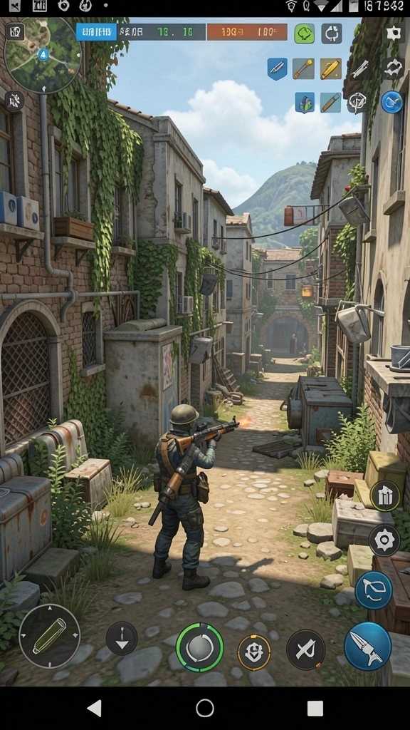 Screenshot ketiga menggambarkan fitur multiplayer yang seru.