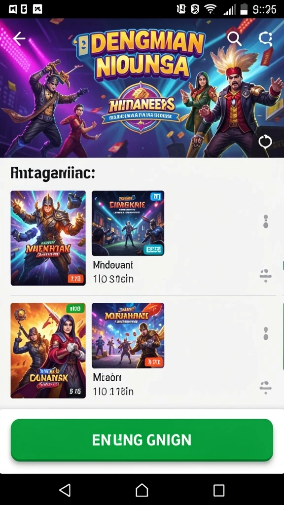 Contoh level baru yang menantang dan seru.