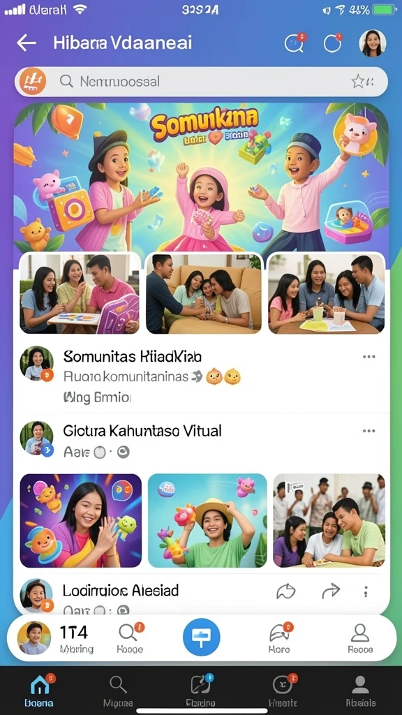 Tampilan antarmuka yang menarik dan mudah dinavigasi.