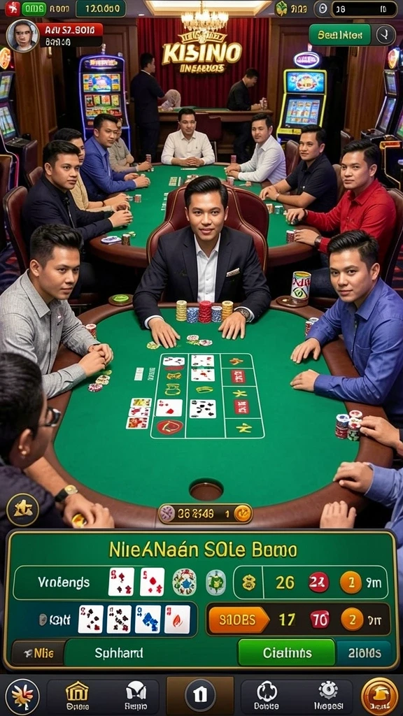 Menu utama yang mudah dinavigasi.
