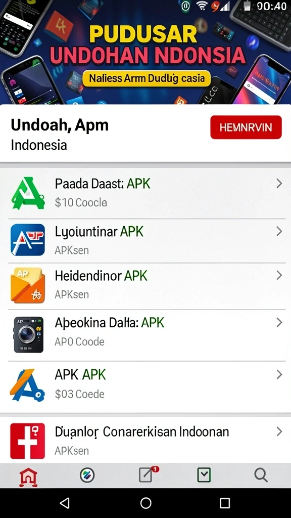 Tampilan antarmuka yang user-friendly dan menarik.