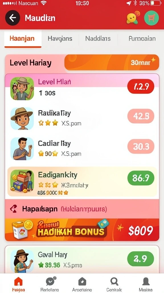 Event spesial dengan hadiah menarik setiap bulan.